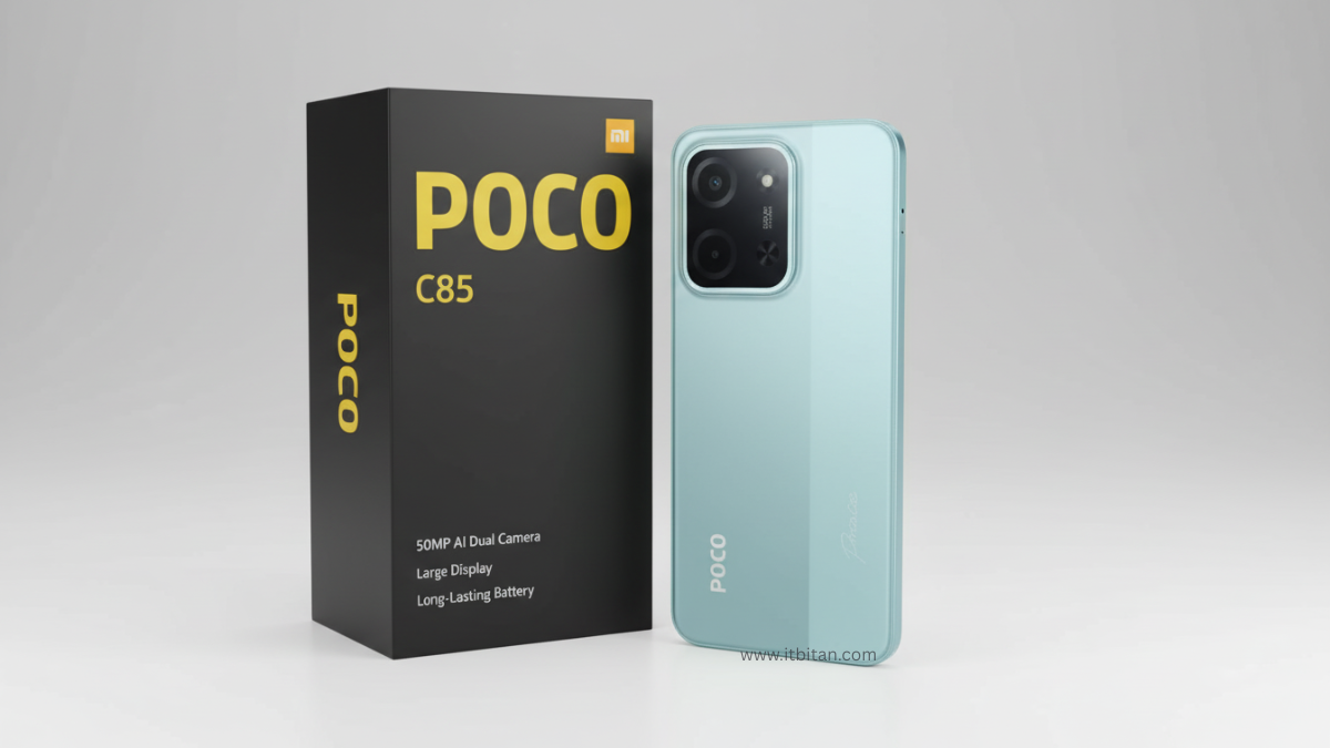 Xiaomi Poco C85 দাম কত | বাজেট ফোনে দারুণ সব আপগ্রেড Xiaomi Poco C85 দাম কত