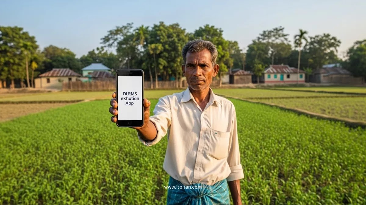 DLRMS (eKhatian) অ্যাপে অনলাইনে জমির খতিয়ান দেখার নিয়ম অনলাইনে জমির খতিয়ান