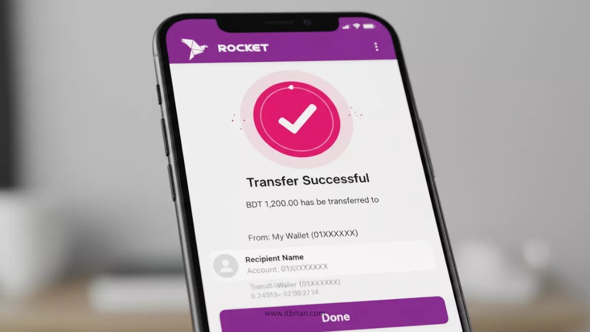 রকেট থেকে বিকাশে টাকা পাঠানোর নিয়ম ২০২৬ রকেট থেকে বিকাশে টাকা পাঠানোর নিয়ম