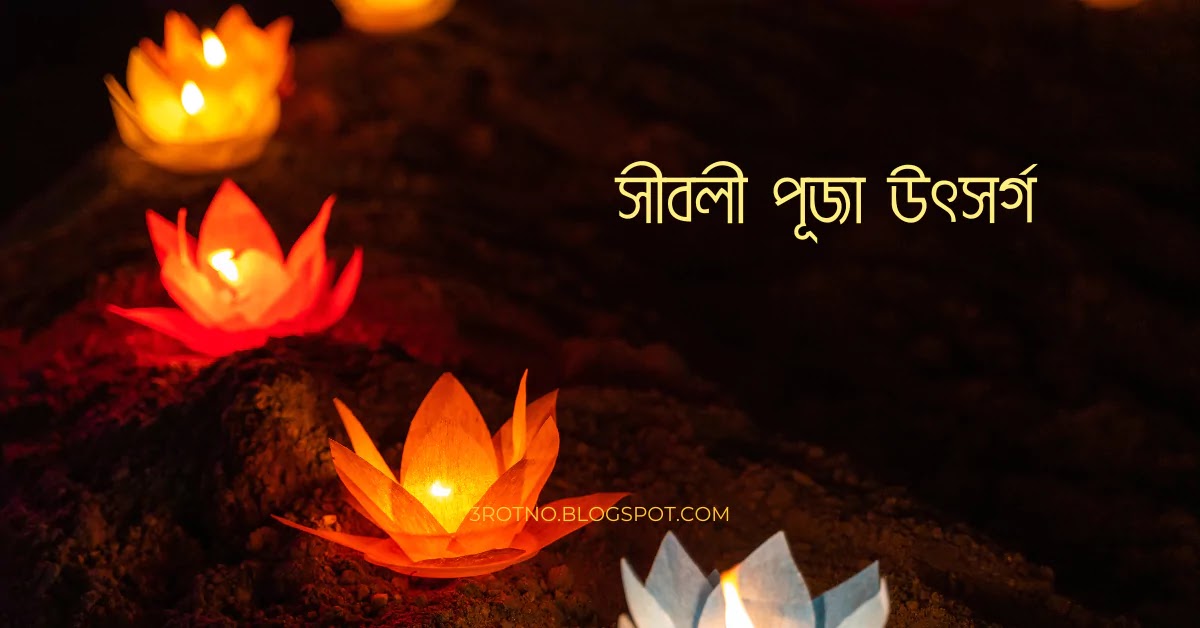 সীবলী পূজা উৎসর্গ সীবলী পূজা উৎসর্গ