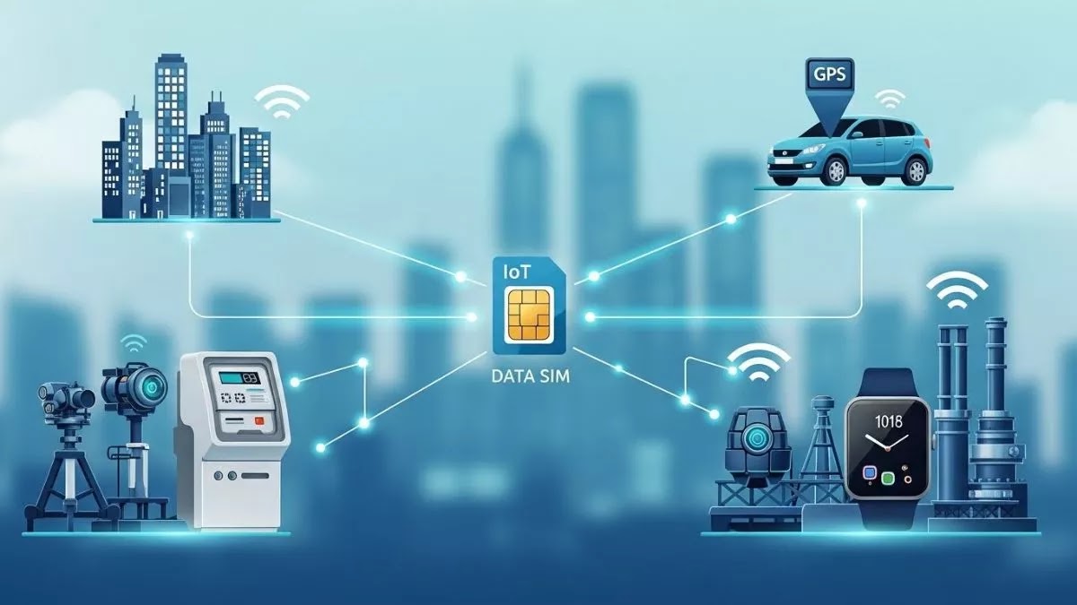 মোবাইল সিম নয়, তবুও ইন্টারনেট, আইওটি ডাটা সিম কী এবং কিভাবে কাজ করে আইওটি ডাটা সিম কী